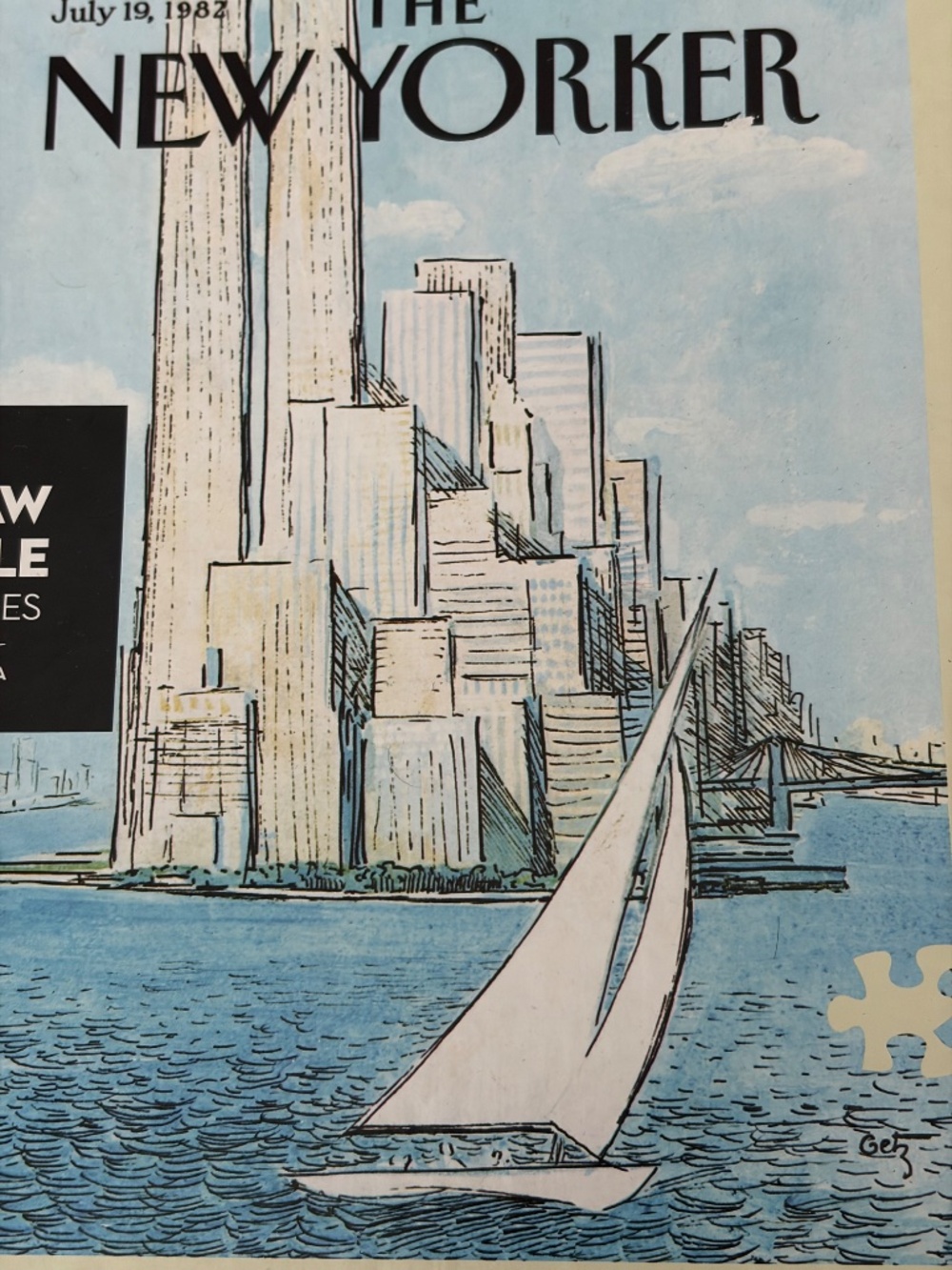 New York Puzzle Company 750 Piece Puzzle "Setting Sail" - Picture 3 of 6